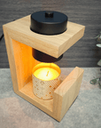 CANDLE WARMER 周邊小物 北歐幾何|原木香薰融蠟燈