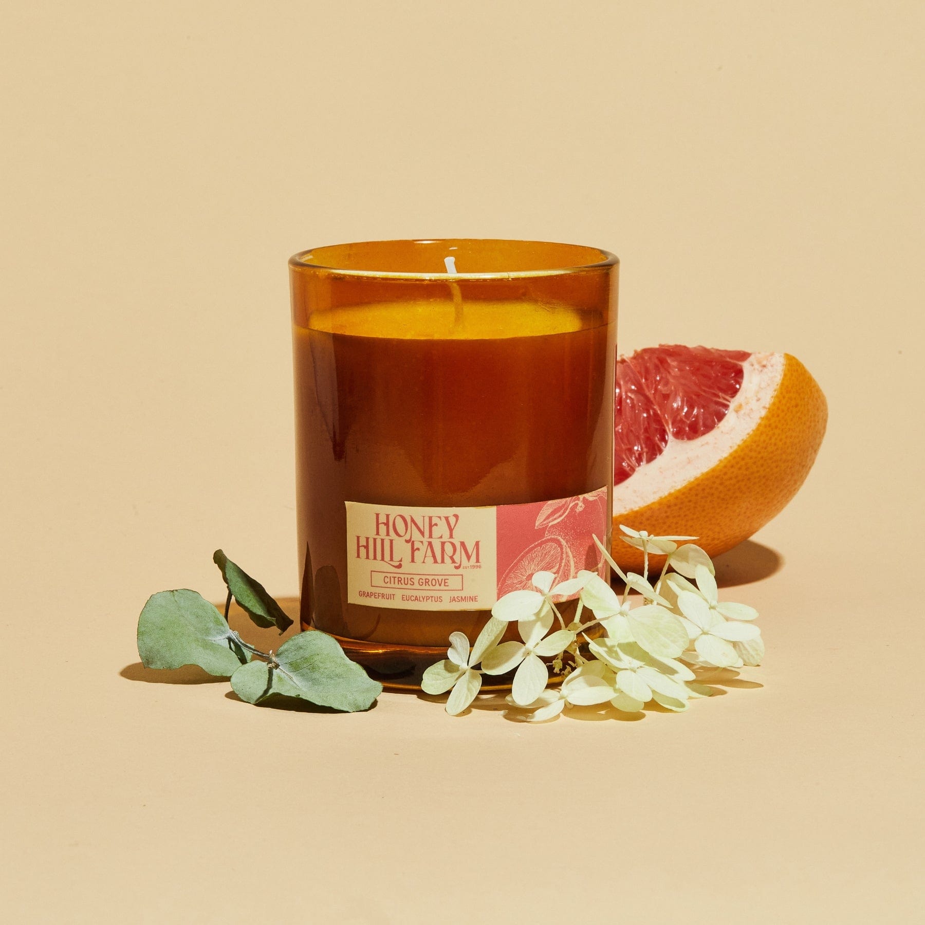 HONEY HILL FARM | CALIFORNIA, USA 香氛蠟燭 綜合柑橘精油香氛蠟燭