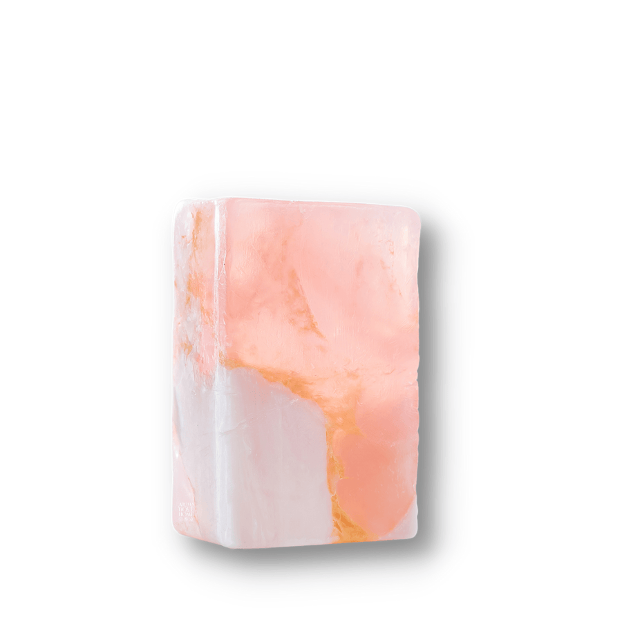 粉水晶天然寶石手工皂