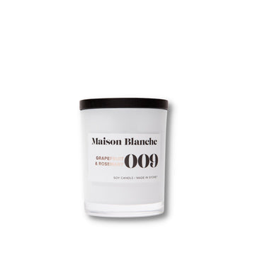 MAISON BLANCHE | SYDNEY, AUSTRALIA 香氛蠟燭 大 009葡萄柚與迷迭香精油蠟燭