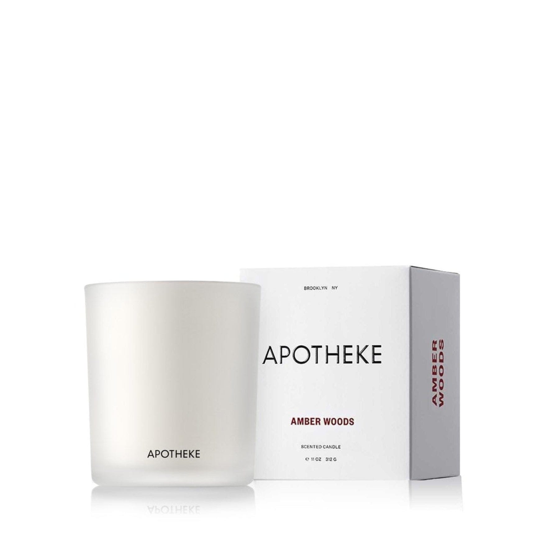 APOTHEKE | NEW YORK, USA 香氛蠟燭 中(325G) 琥珀與岩蘭草精油香氛蠟燭