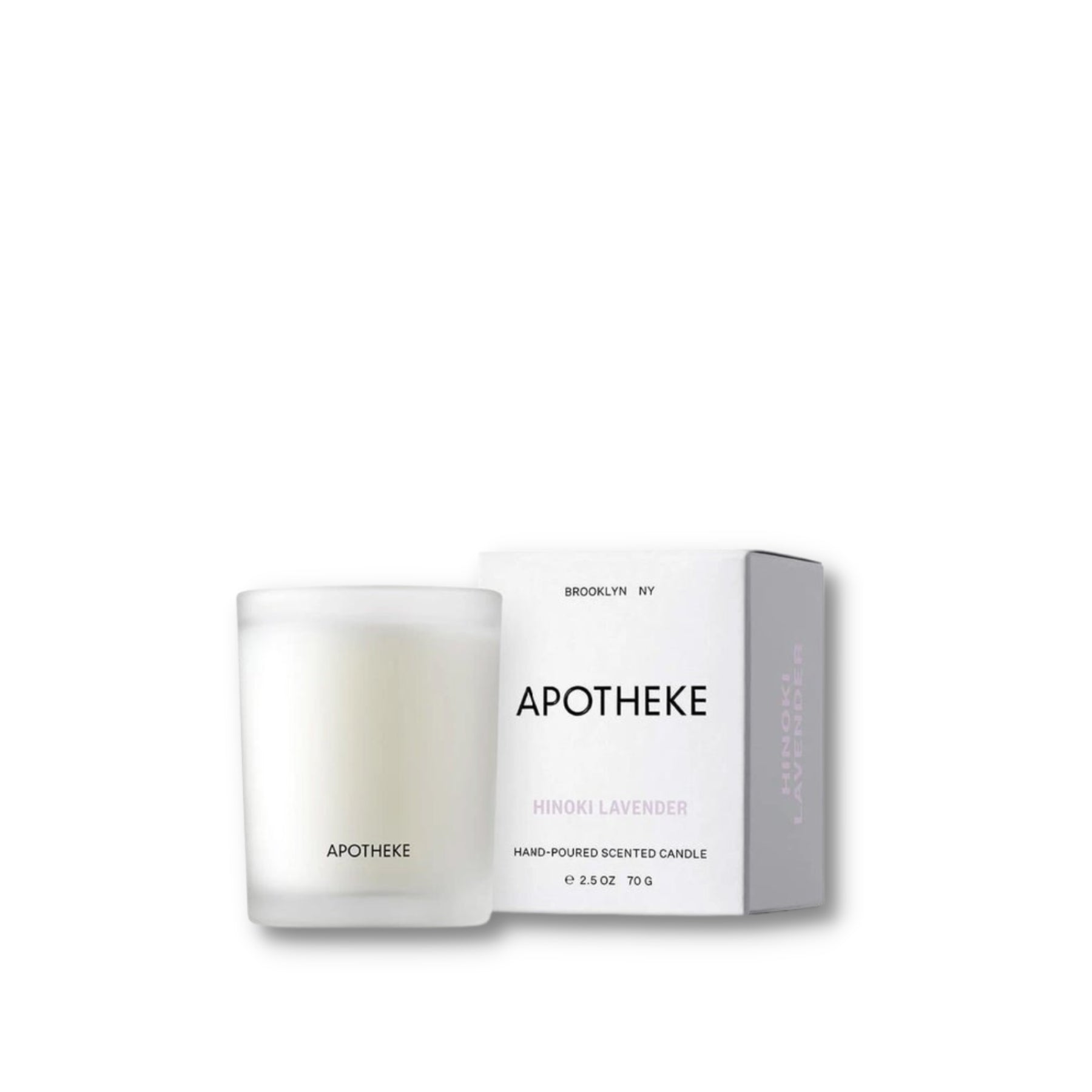 APOTHEKE | NEW YORK, USA 精油擴香瓶 小(181g) 檜木薰衣草精油香氛蠟燭