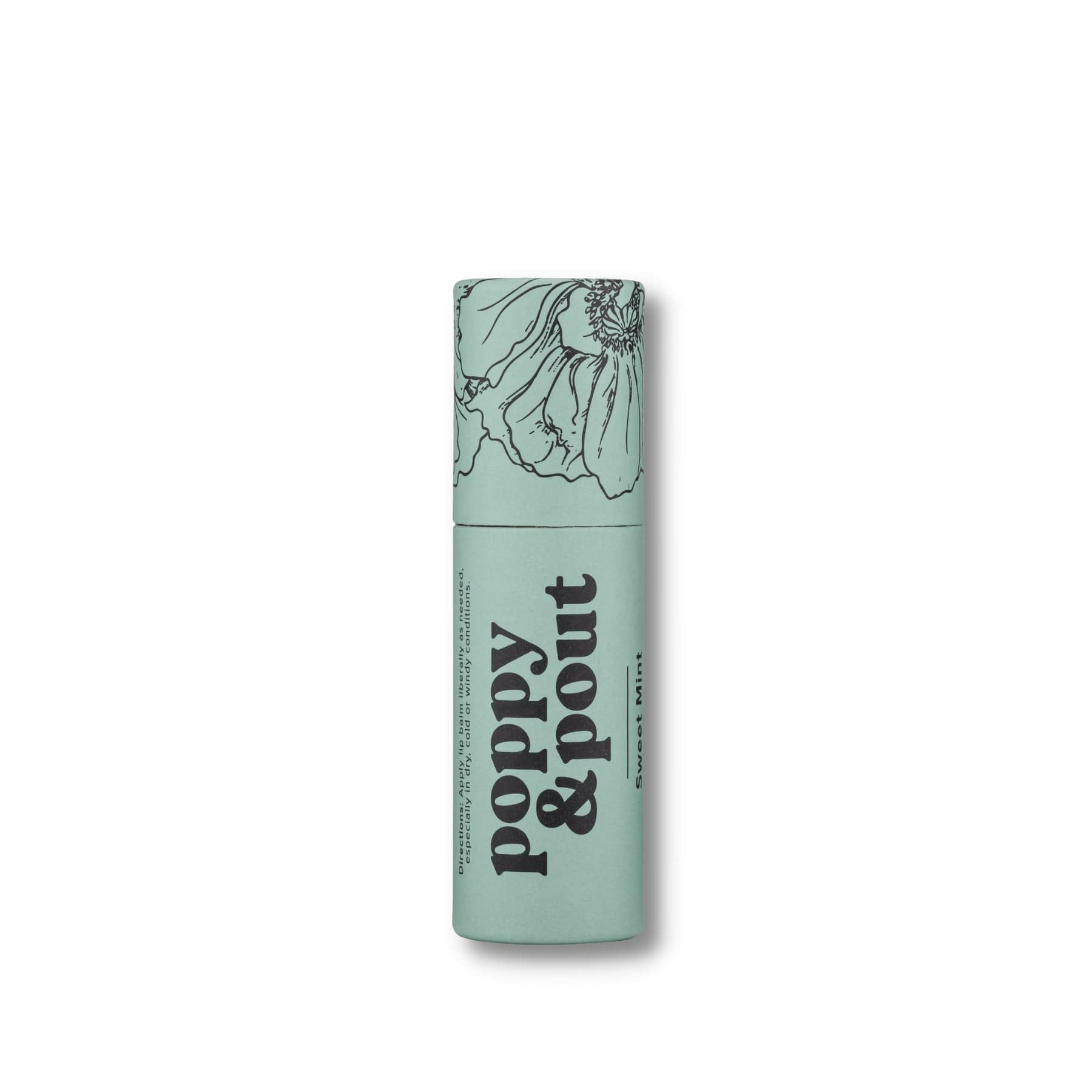 POPPY AND POUT | IDAHO FALLS, USA 護唇膏 | 口紅 清涼薄荷有機蜂蠟保濕唇膏