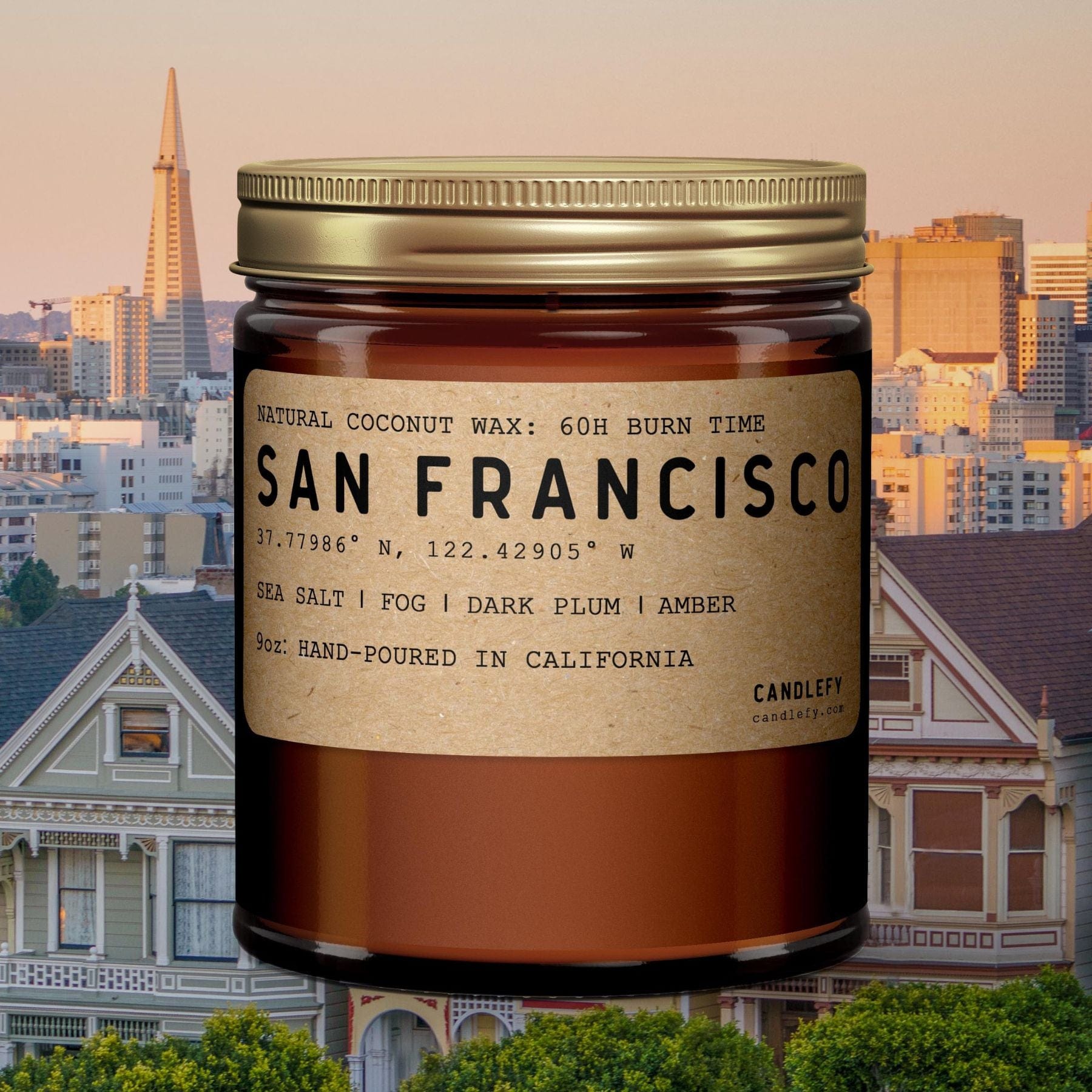 CANDLEFY | CALIFORNIA, USA 香氛蠟燭 品味加州San Francisco香氛蠟燭