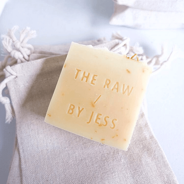 THE RAW/BY JESS | AUCKLAND, NEW ZEALAND 手工潔膚皂 金盞花與檸檬草手工皂