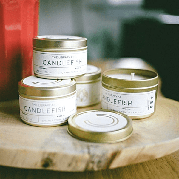 CANDLEFISH | CHARLESTON, USA 香氛蠟燭 紫羅蘭杏桃香氛蠟燭